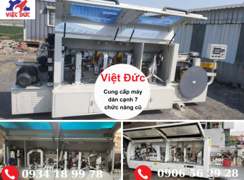 Máy dán cạnh 7 chức năng cũ, thương hiệu nổi tiếng giá siêu rẻ tại Việt Đức