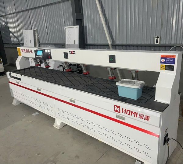 Máy Khoan Ngang 2 Đầu Laser 