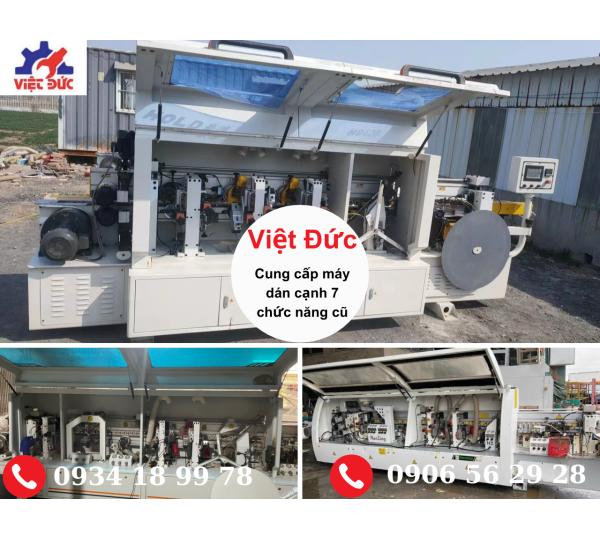 Máy dán cạnh 7 chức năng cũ, thương hiệu nổi tiếng giá siêu rẻ tại Việt Đức