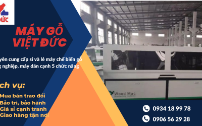 Máy dán cạnh 5 chức năng nhập khẩu mới nhất 2023 giá rẻ cạnh tranh